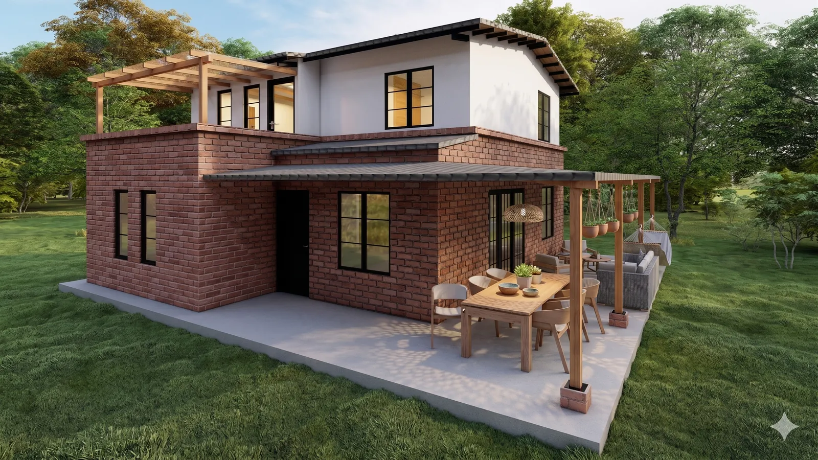 Casa Torres · render por etapas